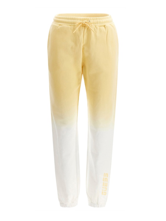жълт панталон за джогинг Guess