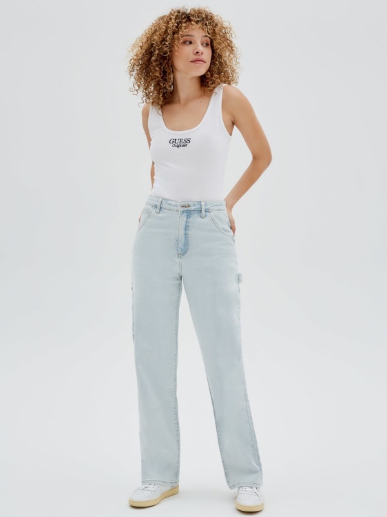 Guess Cargo деним панталон сив
