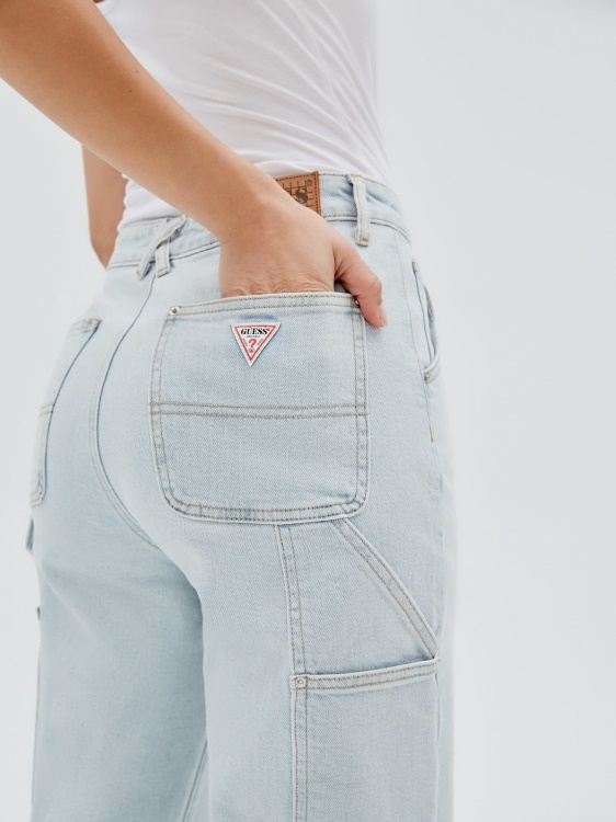 Guess Cargo деним панталон сив