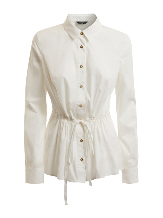 кремава памучна блуза Marciano Guess