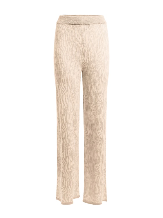 Guess пуловер с кремав ефект животински ефект