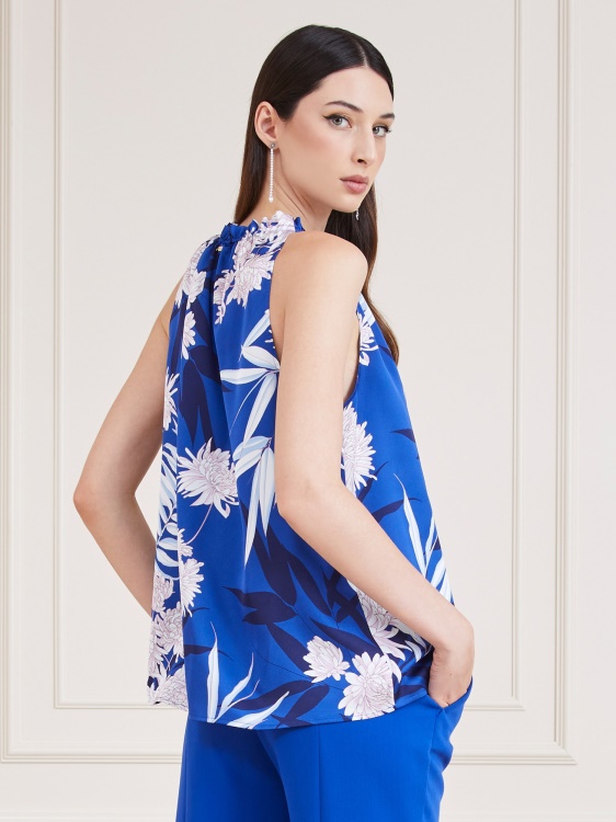 Guess Blue Multi Marciano през целия печат отгоре