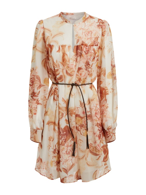 Guess All Over Print Dress Floral Fantasy