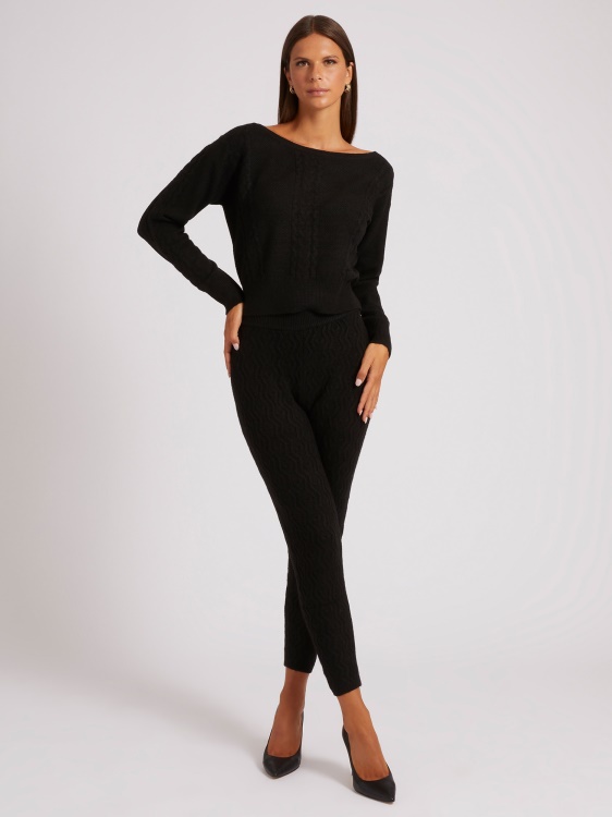 черни пуловерни клинове Guess