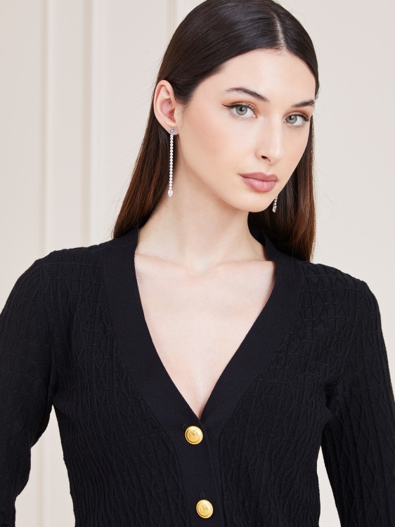жакардова жилетка Marciano Black Guess