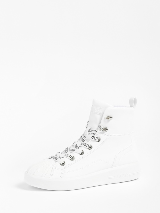 бели високи кецове Ramsi Guess