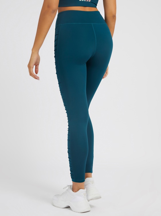 драпирани детайли клин Guess Blue