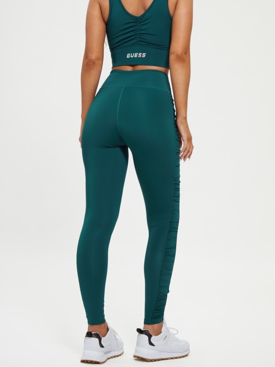 драпирани детайли клин Guess Blue