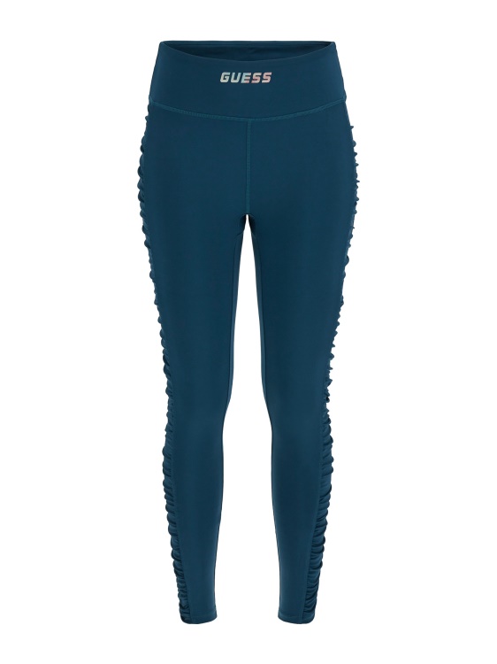 драпирани детайли клин Guess Blue