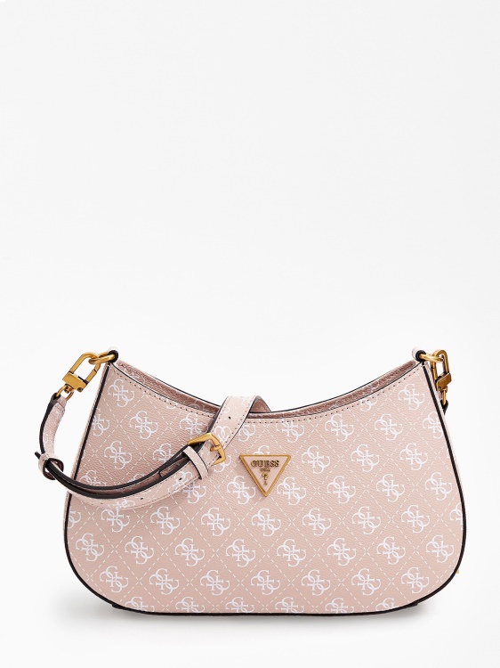 чанта през рамо с лого Alexie 4g Guess