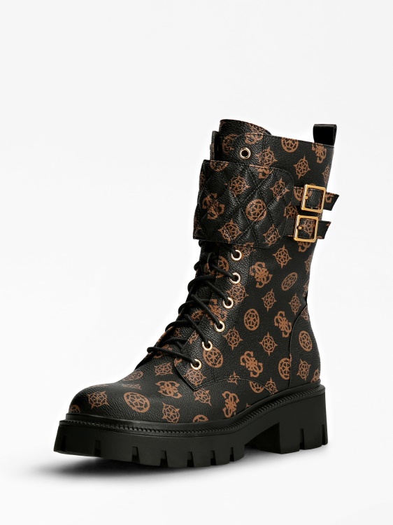 бойна обувка Guess Brown Sery 4g божур лого