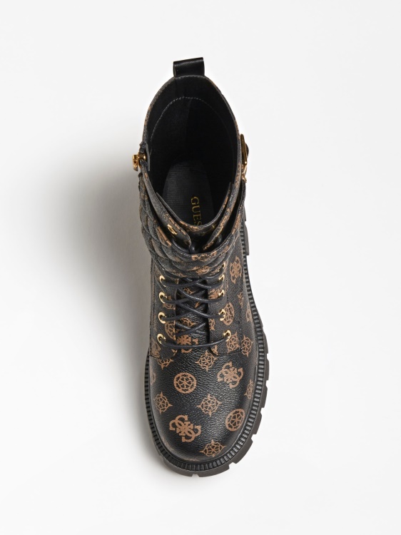 бойна обувка Guess Brown Sery 4g божур лого