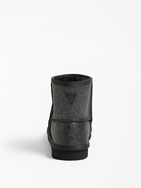 блестящи ниски ботуши Luna Guess Black