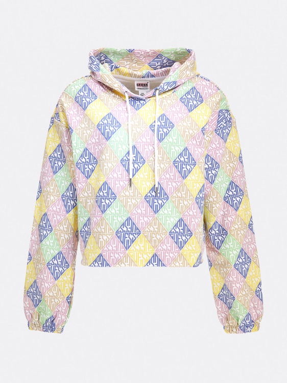 костюм с цялото лого бял Multi Guess