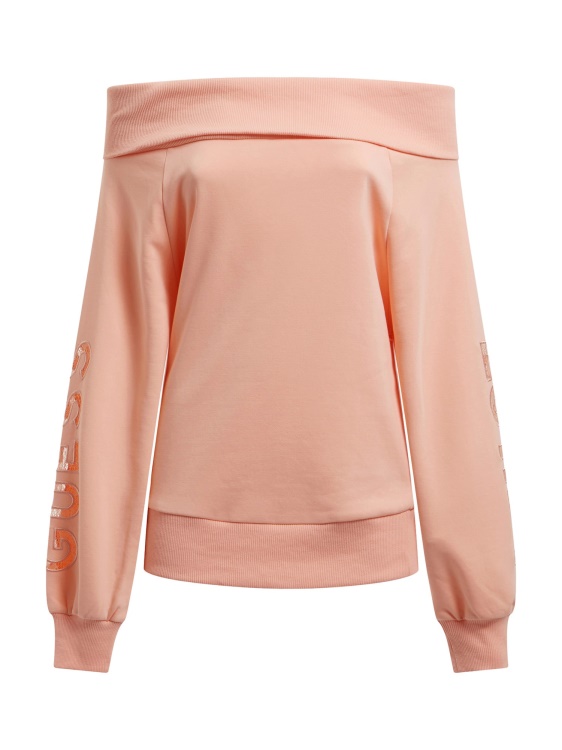 Suitshirt Guess едно рамо розов