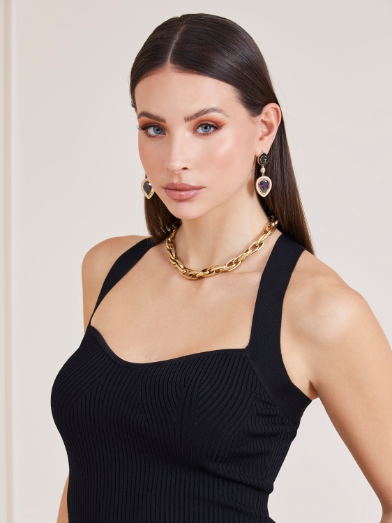 черен пуловер Guess Marciano