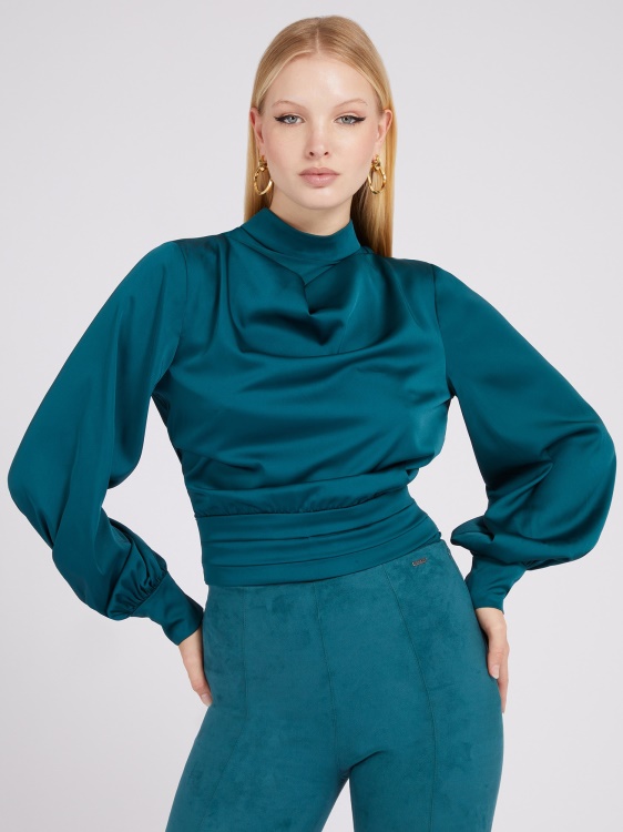 тяло с отворен гръб Guess Blue
