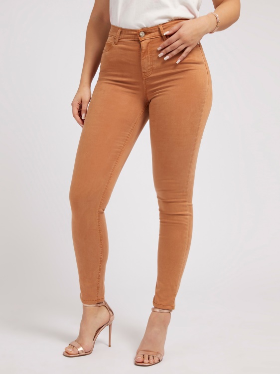 тесни панталони Guess оранжево