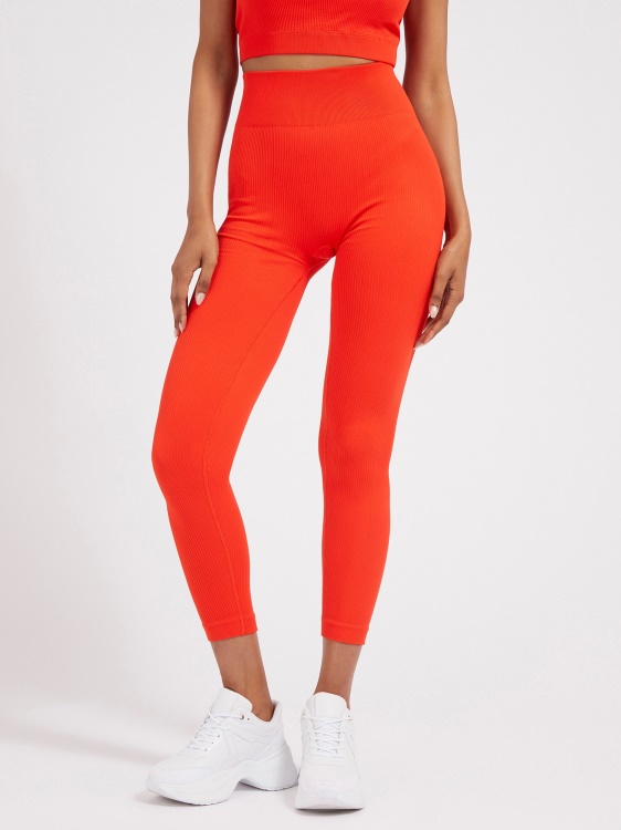 оранжеви безшевни клинове Guess Rib
