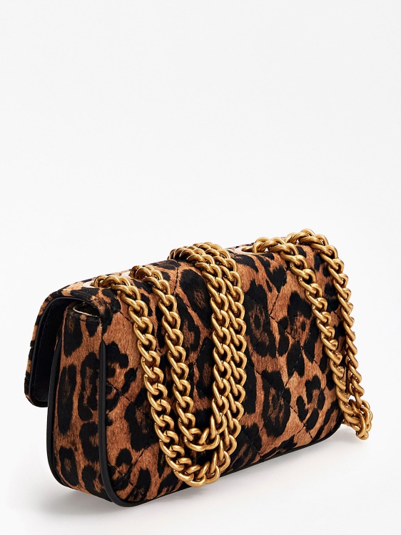 чанта Guess Animalier животно Cessily Micro Crossbody