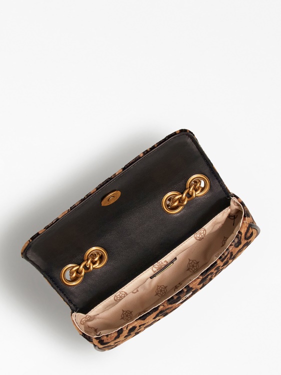 чанта Guess Animalier животно Cessily Micro Crossbody