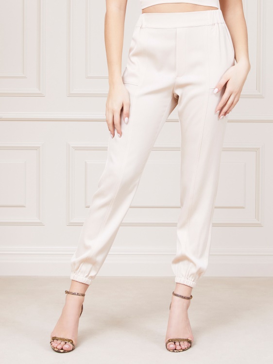 Marciano Boyfriend Fit панталон Guess бежов