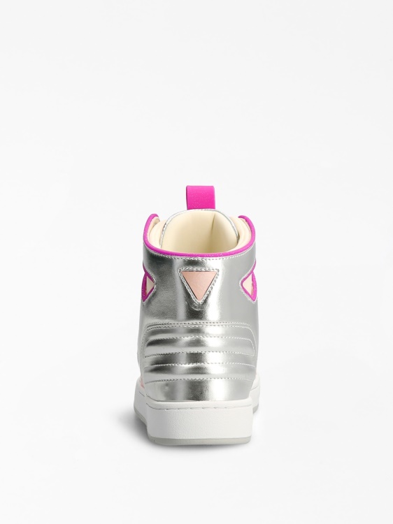 кецове от смесена кожа Basqet Guess Silver