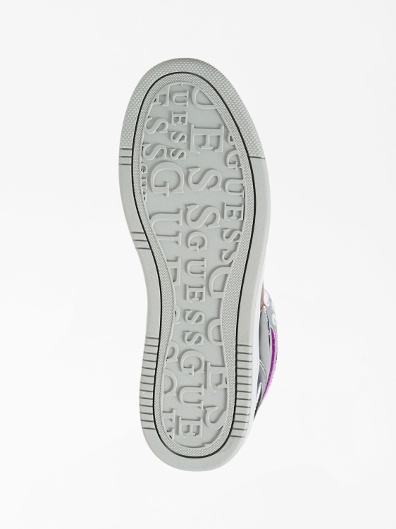 кецове от смесена кожа Basqet Guess Silver