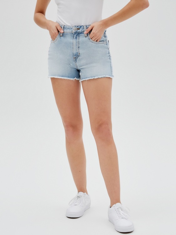 дънкови шорти Guess Blue