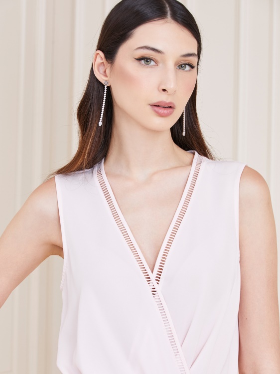 Guess тяло с вложка от розова дантела Marciano