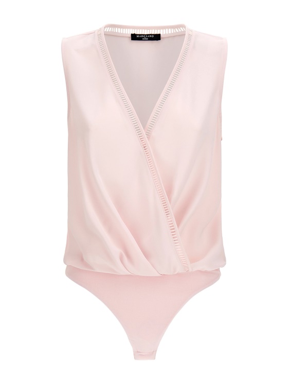 Guess тяло с вложка от розова дантела Marciano