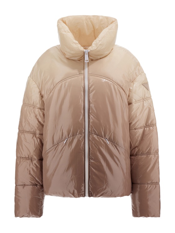 цветен градиент Puffer Guess бежов