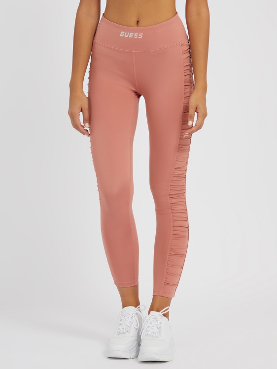 розови клинове с драпирани детайли Guess