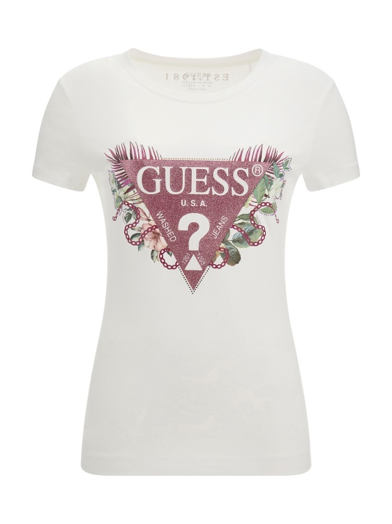Guess Triangle лого тениска нова тенденция