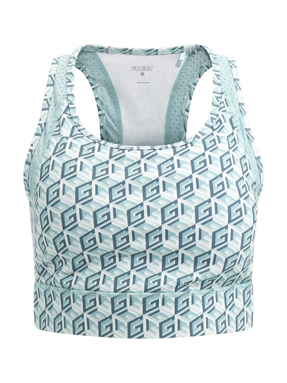 Guess All Over Logo активен сутиен син