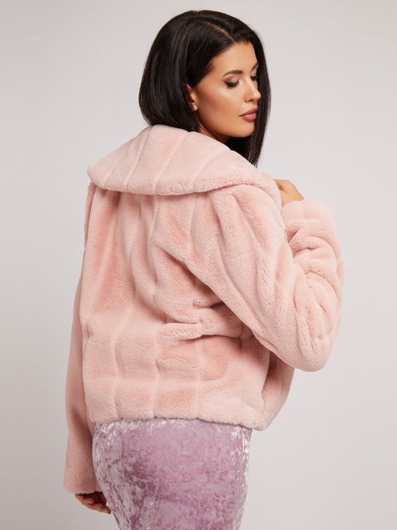 Guess розово яке от изкуствена кожа