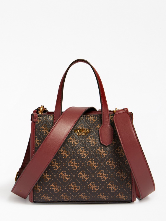 Silvana 4g Logo Mini Shopper Black Guess