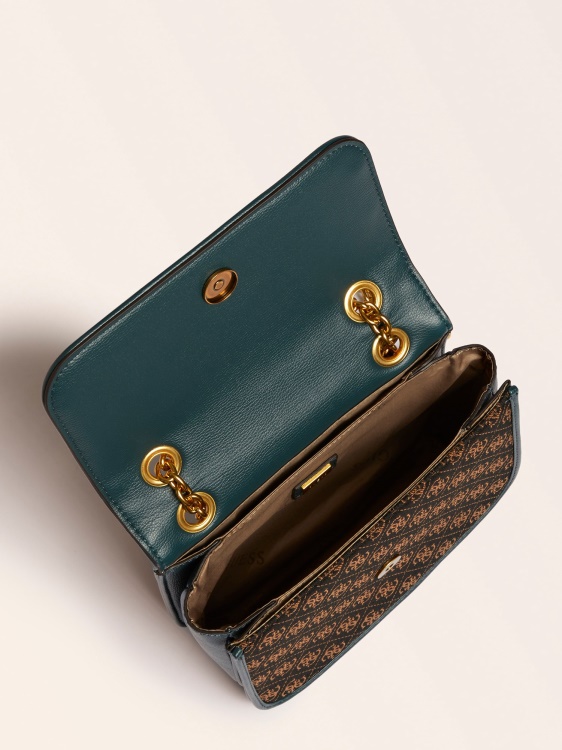 Guess Blue Aileen 4g чанта през рамо с лого