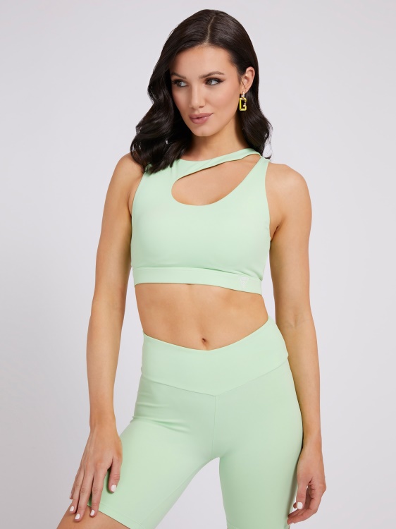 зелен активен сутиен от микрофибър Guess