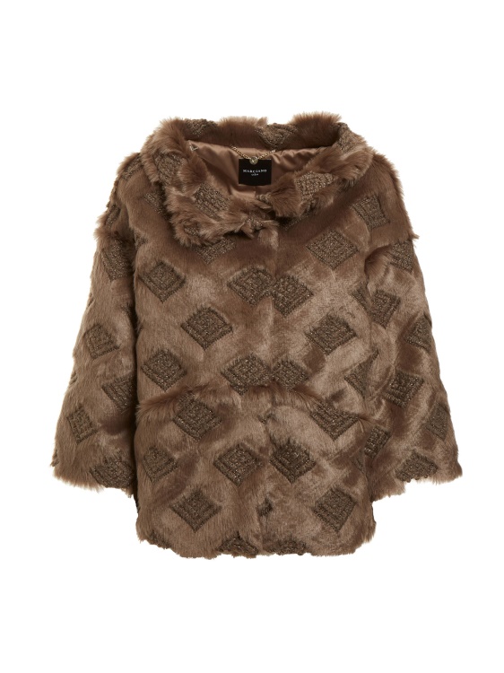 яке от изкуствена кожа Marciano Guess кафяво