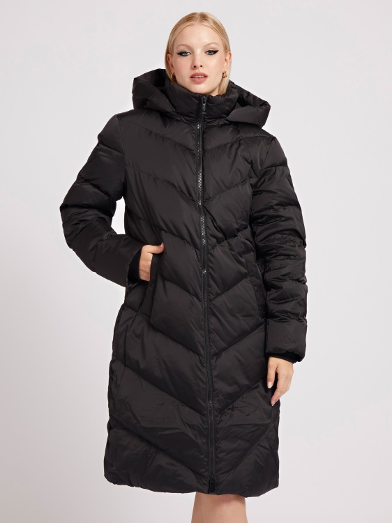 дълъг пуф Guess черен