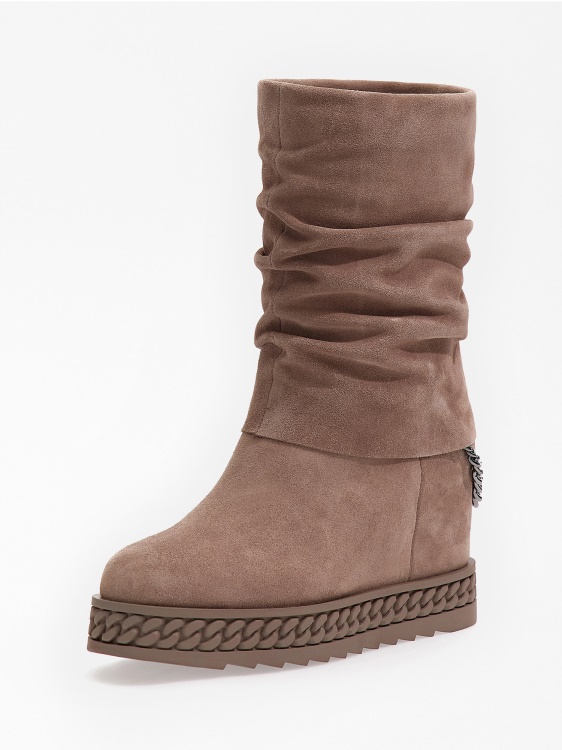 Guess сиви мултивелурени ботуши Hadama