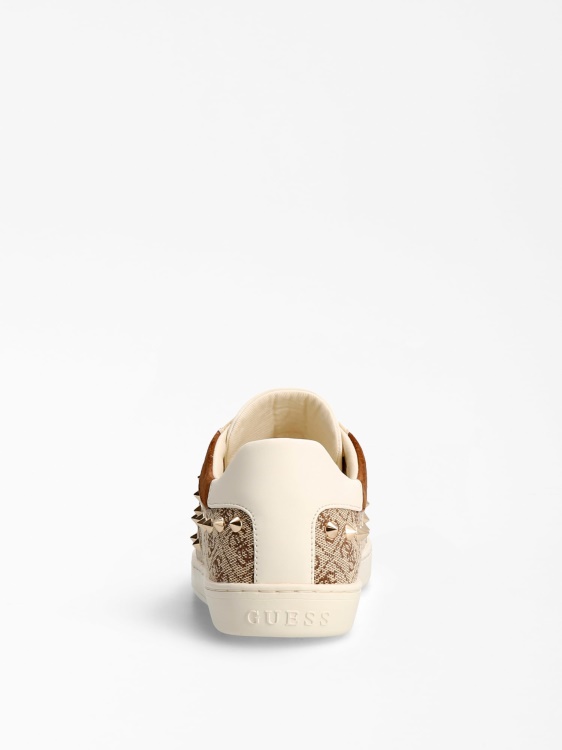 Guess бежови маратонки с лого Raelin 4g