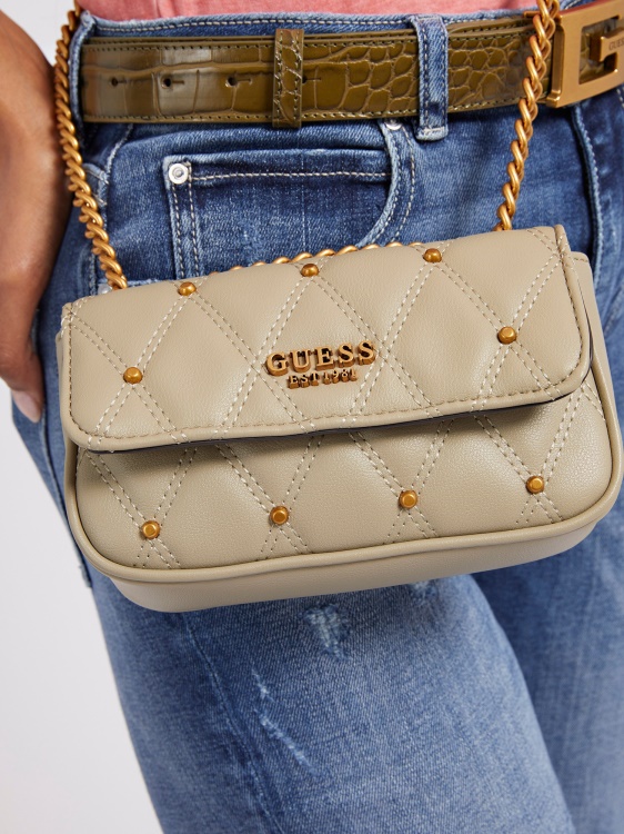 зелена триана спилка мини Crossbody Guess