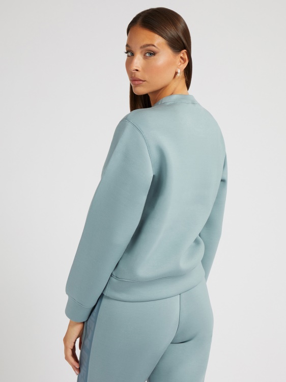 костюм с предно лого зелен Guess