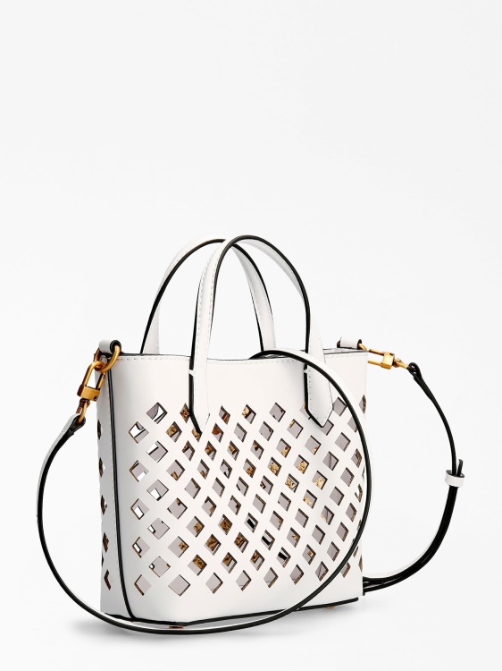Guess White Aqua Mini Shopper