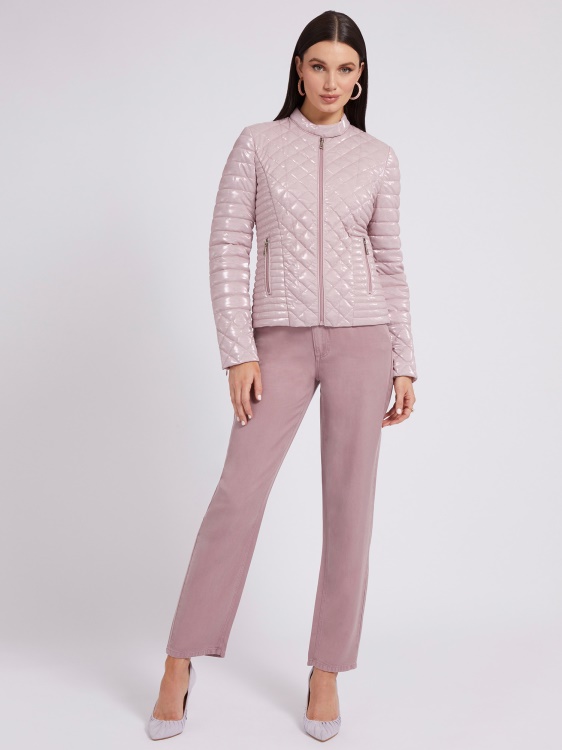 розово ватирано яке Guess