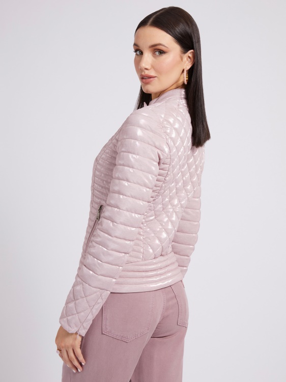 розово ватирано яке Guess