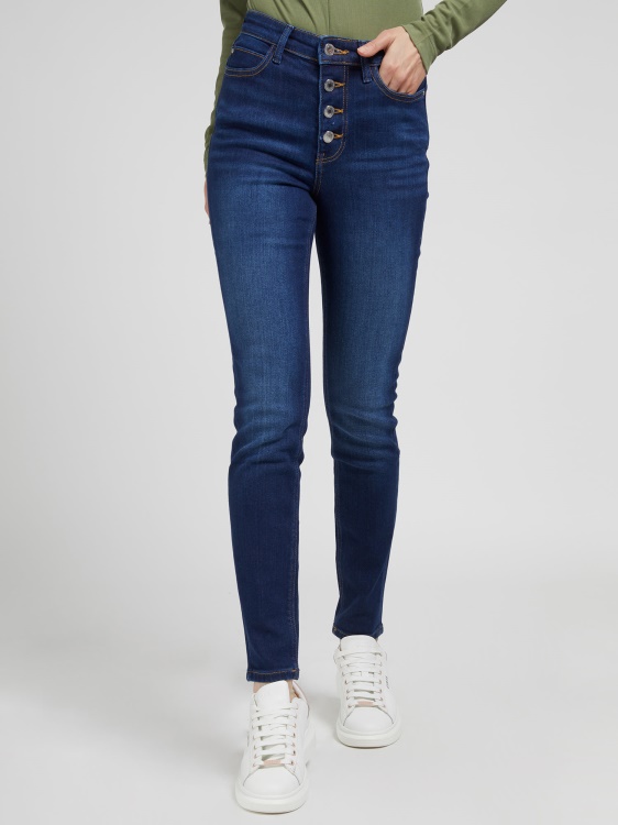 модни кльощави дънкови панталони Guess New Trend