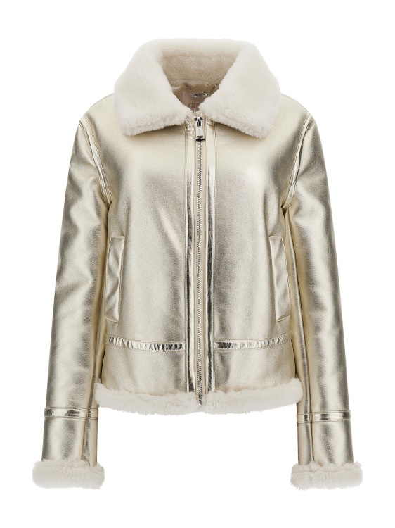 изкуствено яке с метален вид Guess Gold
